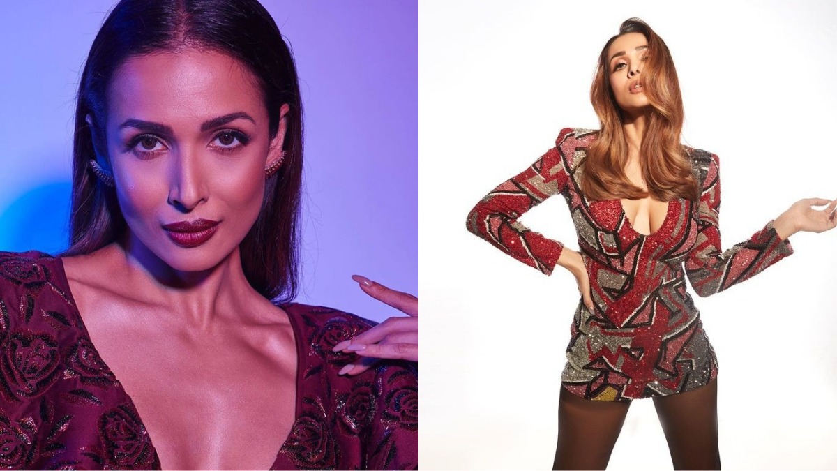 Fashion Goals: Malaika Arora Ups Her Style Game In A Red Mini Sequin Dress!