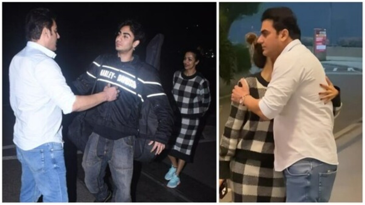 Malaika Arora Gets Emotional As Son Arhaan Leaves India, Hugs Ex-Arbaaz Khan. Video!