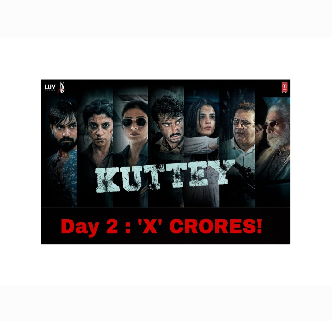 Kuttey Movie 2nd Day Box Office Collection – Rs 2.32 Crores