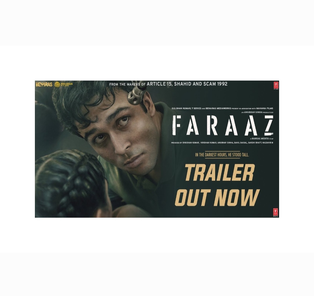 Zahan Kapoor Bollywood Debut Movie Faraaz Trailer Out