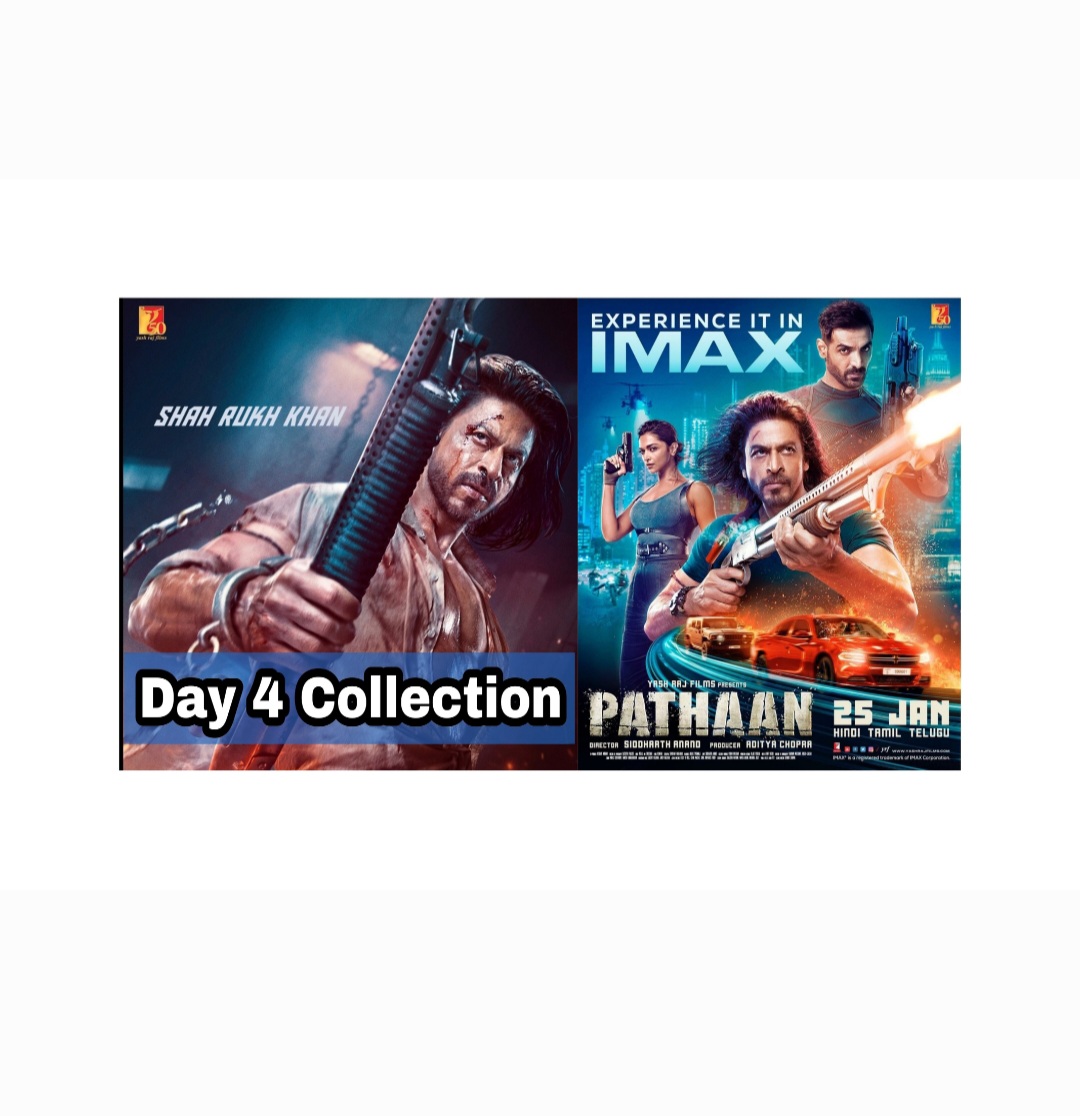 Pathaan Movie Day 4 Box Office Collection; Crosses Rs 400 Crores Worldwide