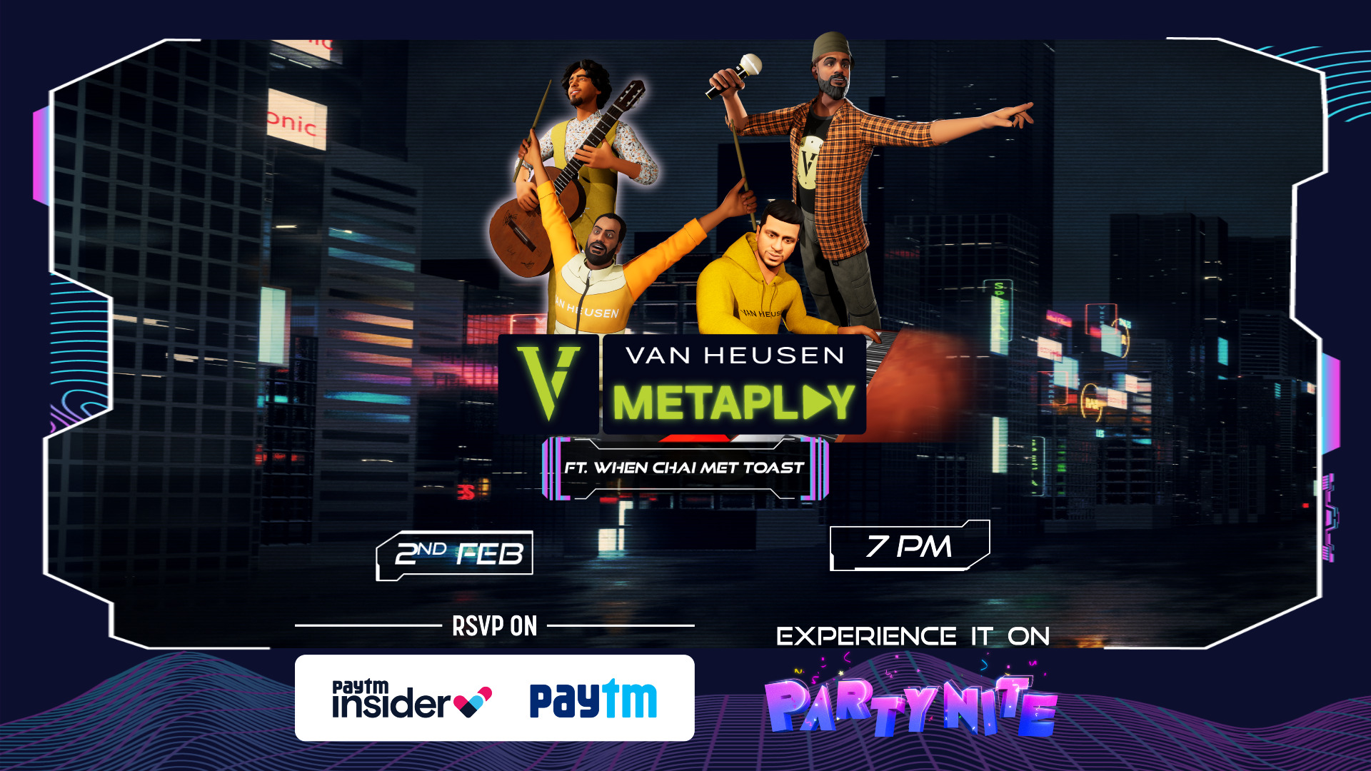 Van Heusen presents When Chai Met Toast in the Metaverse Musical Concert – Planet Bollywood