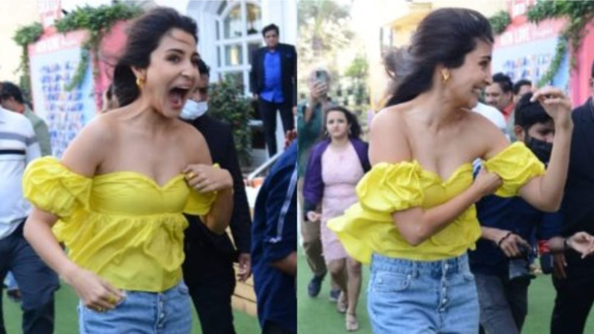 Anushka Sharma Faces An Oops Moment In Off-Shoulder Top At An Event, Netizens React Fiercely; Check Out!