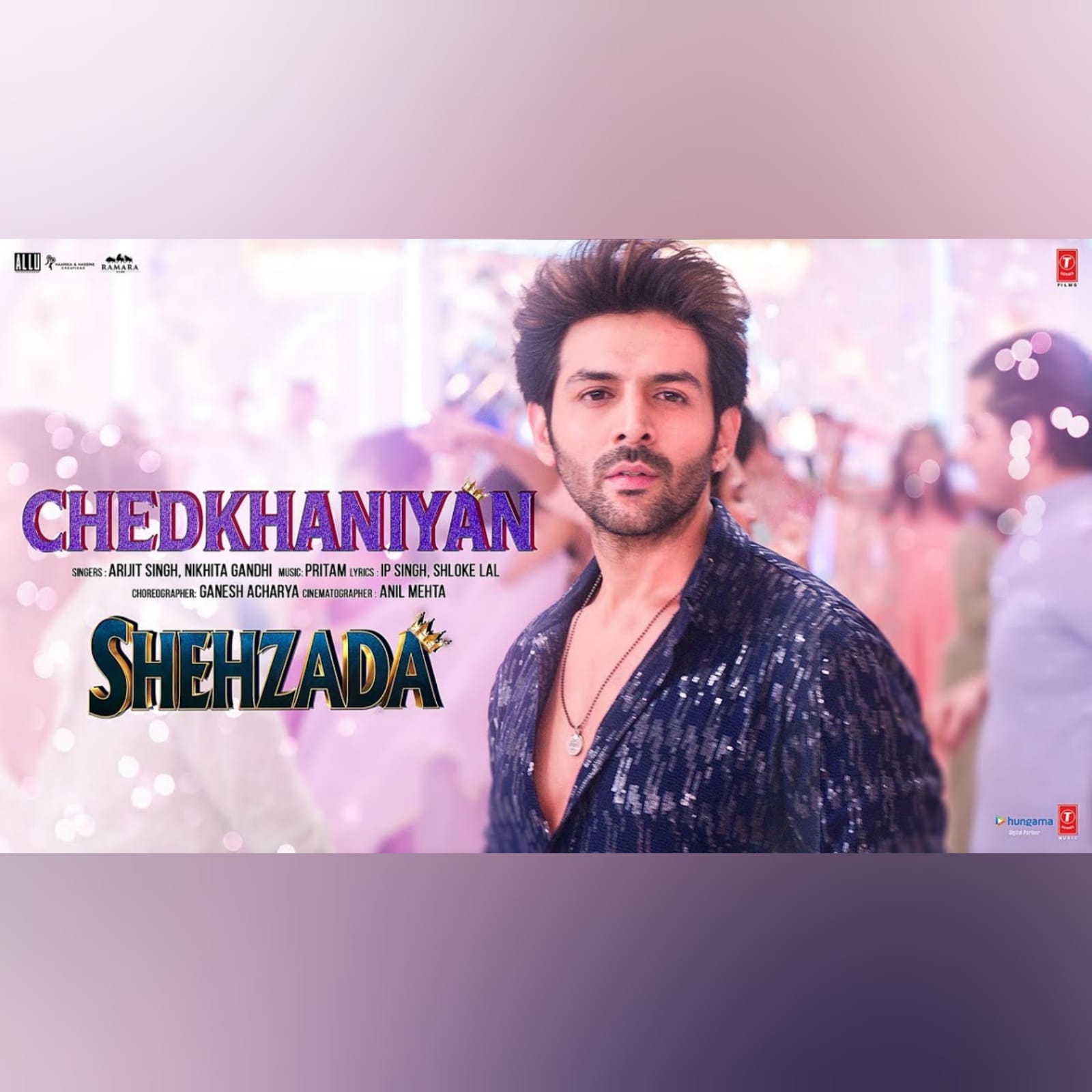 Kartik Aaryan Shehzada Movie; Chedkhaniyan Song Out