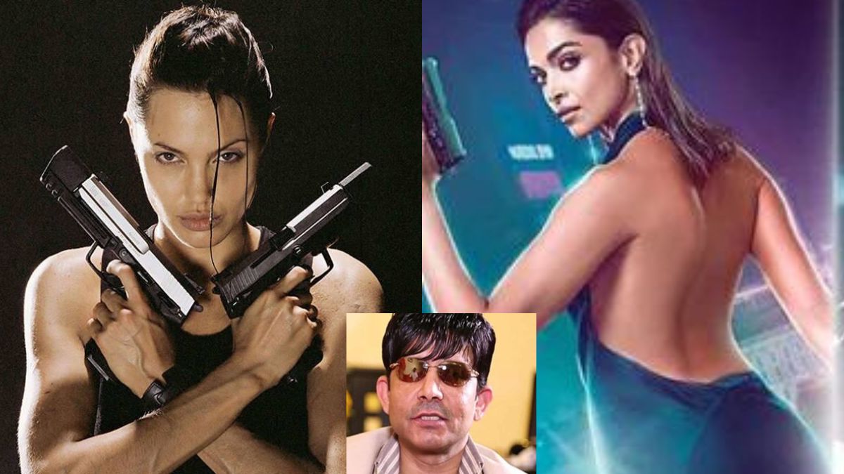 ‘Kya Jarurat Padi Thi?’: KRK Criticizes Deepika Padukone For Copying Angelina Jolie’s Look In Pathaan; Check Out!