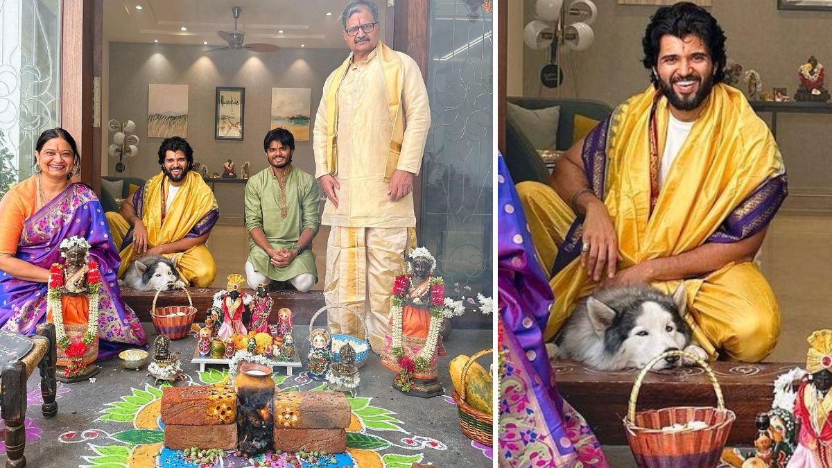 Vijay Devarakonda Performs Pooja With Family On Makar Sankranti, Fans Praise Him; Know Why!