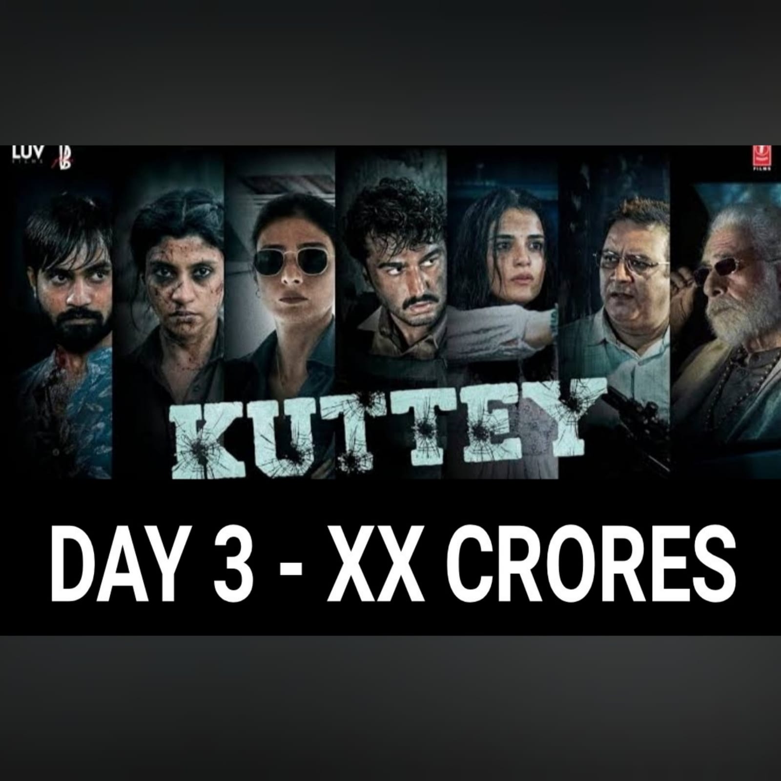 Kuttey Movie 1st Weekend Collection