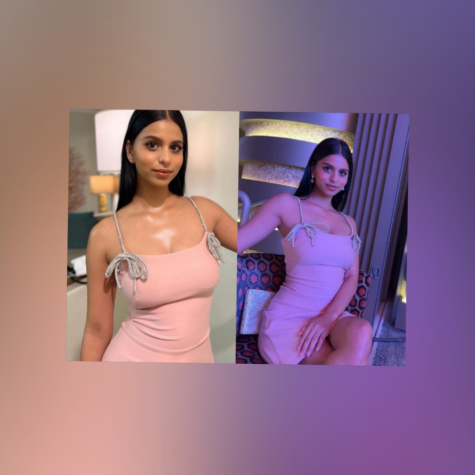 Suhana Khan Wears Rs 94k Pink Mini Dress By Sol Angelann