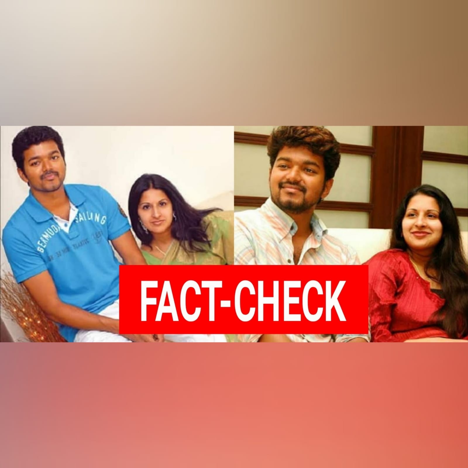 Thalapathy Vijay And Wife Sangeetha Aren’t Getting Divorced