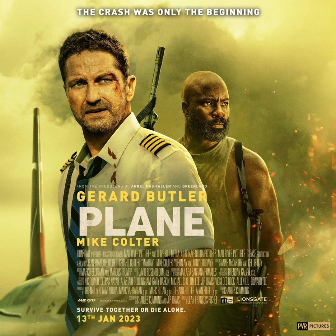 Plane : Movie Release date, Cast, Trailer, Rating & Reviews