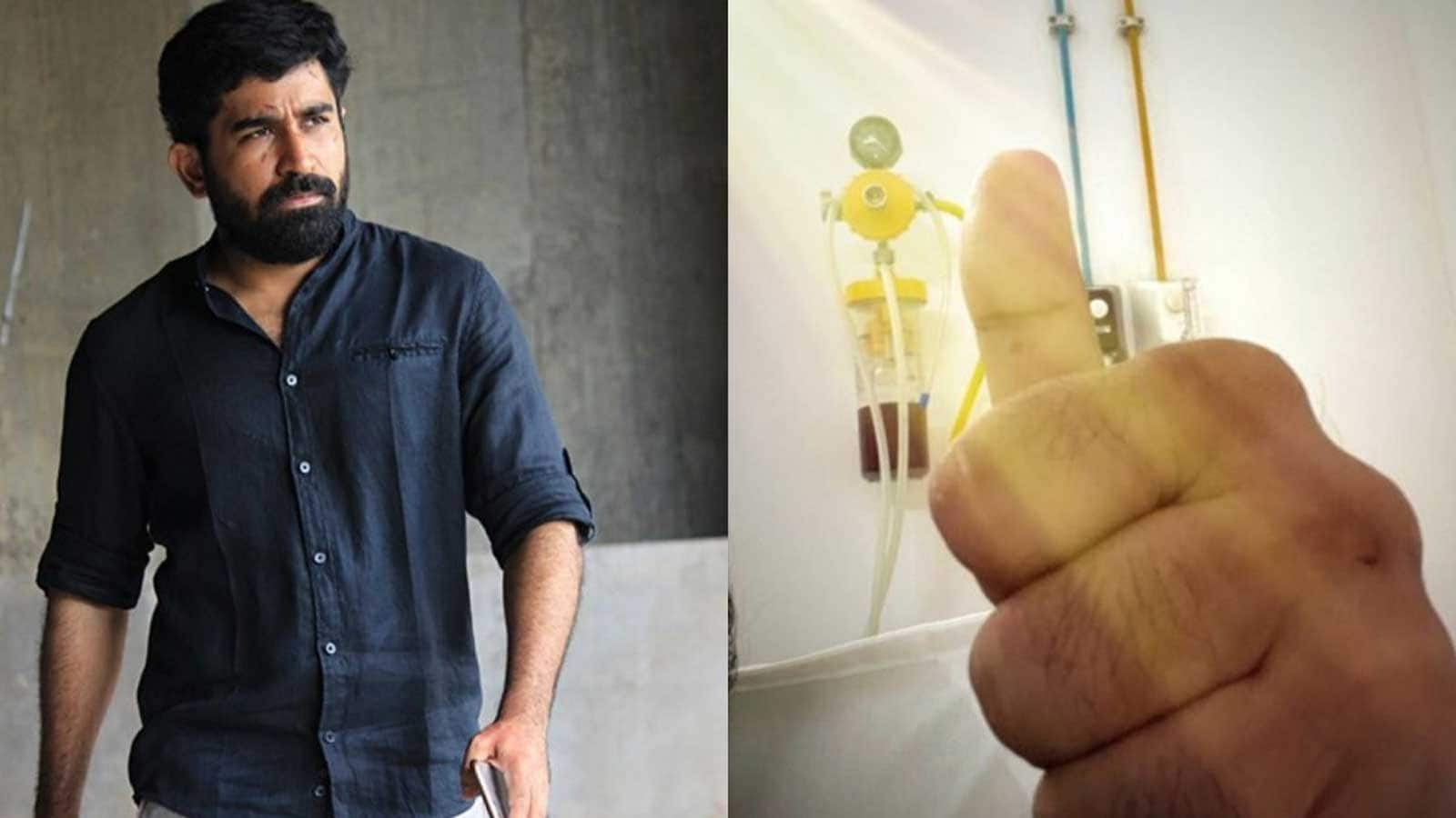 Vijay Antony’s first social media post after an accident on Pichaikkaran 2’s set