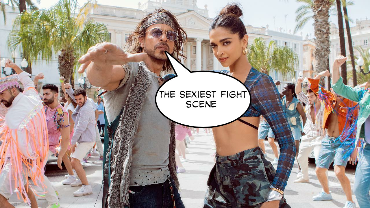 Shahrukh Khan And Deepika Padukone Fight Scene Pathaan Movie