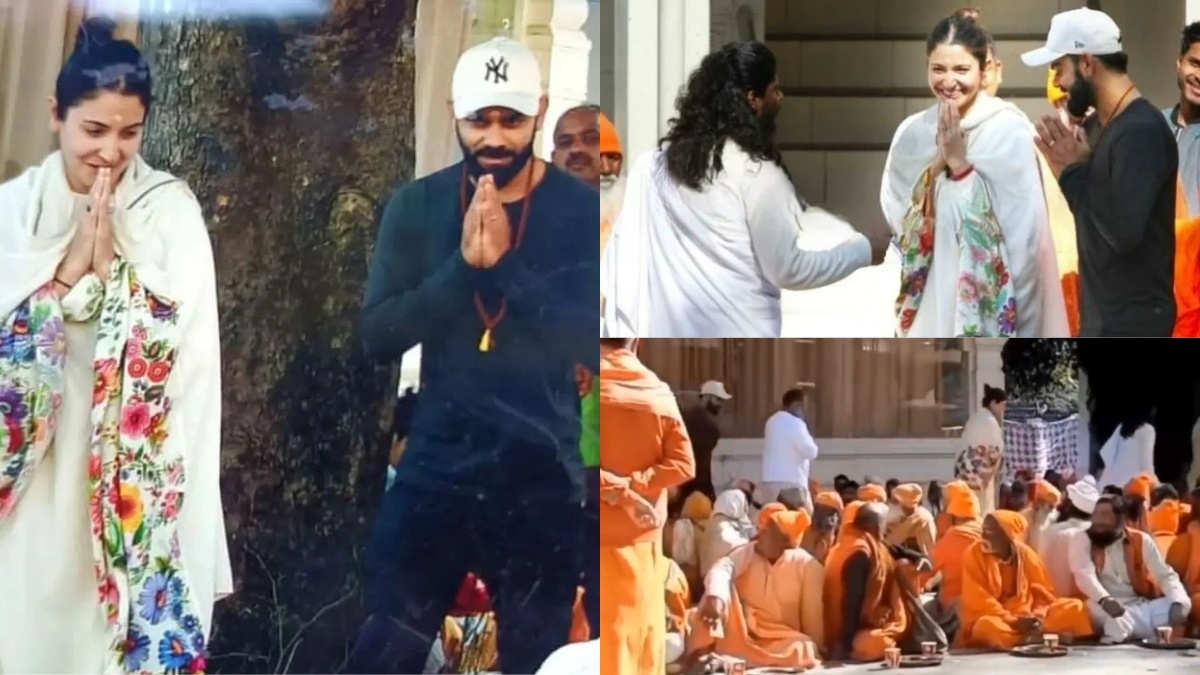 Virat Kohli-Anushka Feeds 100 Saints During Bhandara In Rishikesh, Fans React