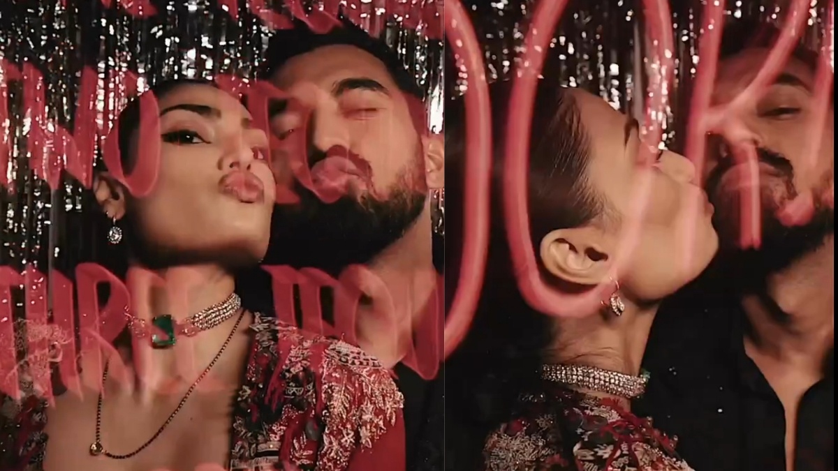 Athiya Shetty, KL Rahul Share Sweet Kiss At After-Wedding Party; Video Goes Viral