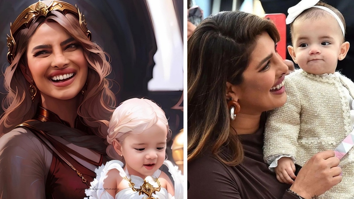 AI Creates Priyanka Chopra And Malti Marie As Gorgeous Queen And Princess: Checkout!