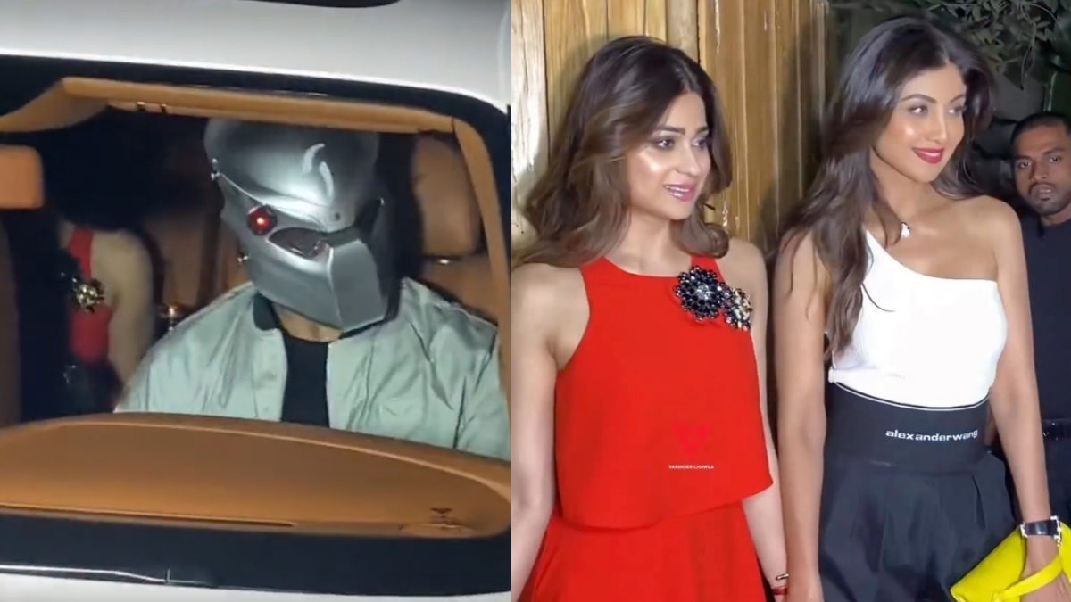 “Shilpa Is Cartoon Ko ..”, Fans React As Raj Kundra Appears In Helmet At Shamita Shetty’s Birthday Bash!