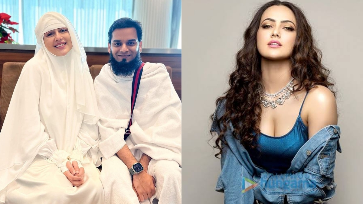 Sana Khan Hints About Her Pregnancy With Her Umrah Photo, Praying To Make It Easy !