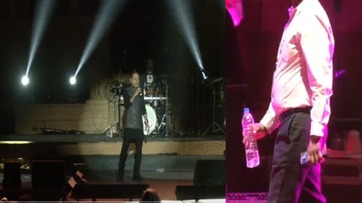 Youths Throw Water Bottle At Kailash Kher During Hampi Utsav In Karnataka; Find Out Why!