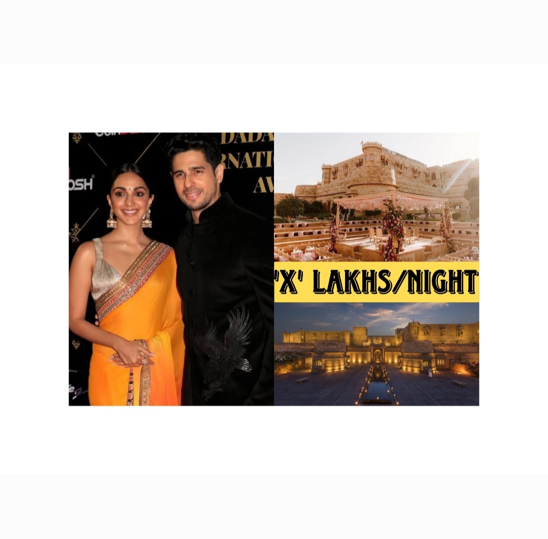 Sidharth Malhotra-Kiara Advani Wedding Venue Costs Rs 1.1 Lakh Per Night