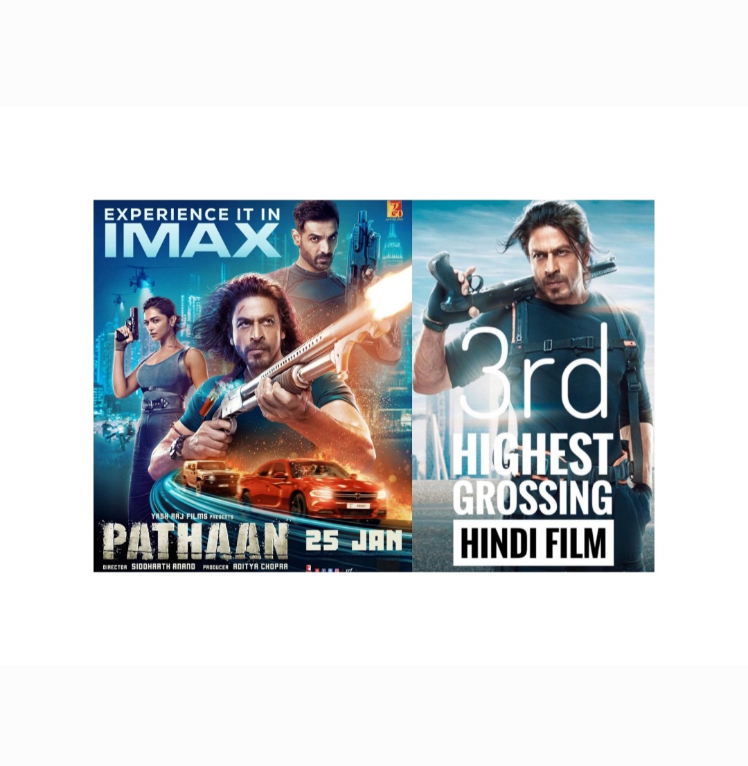 Pathaan Crosses Rs 729 Crores Worldwide; 3rd Highest Grossing Hindi Movie
