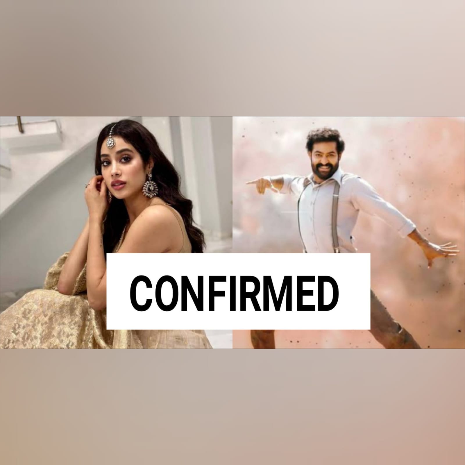 Janhvi Kapoor Telugu Debut In NTR 30 Film Confirmed