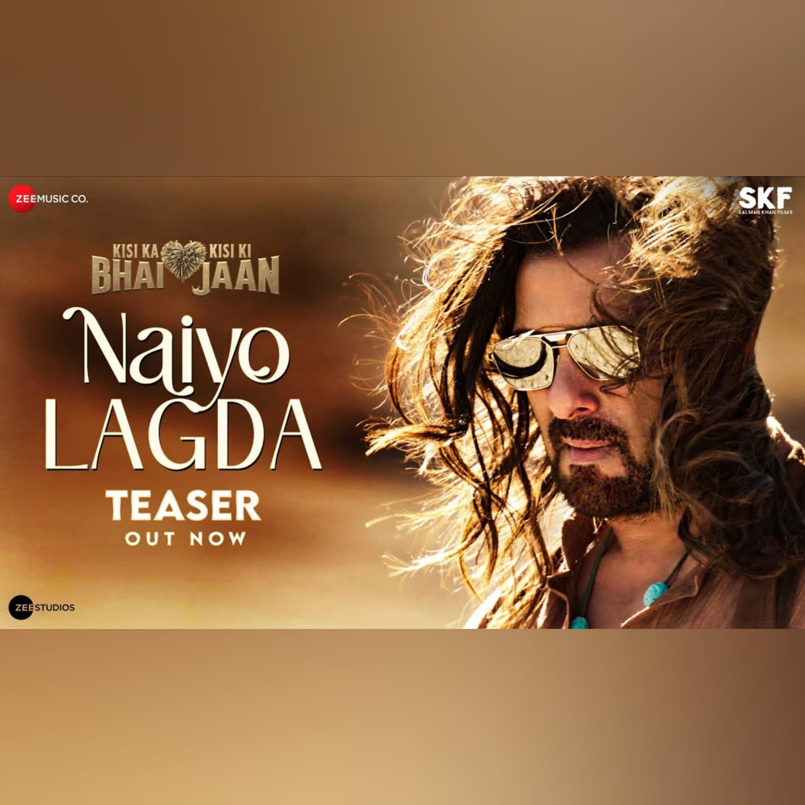 Kisi Ka Bhai Kisi Ki Jaan Movie Song Naiyo Lagda Teaser Out