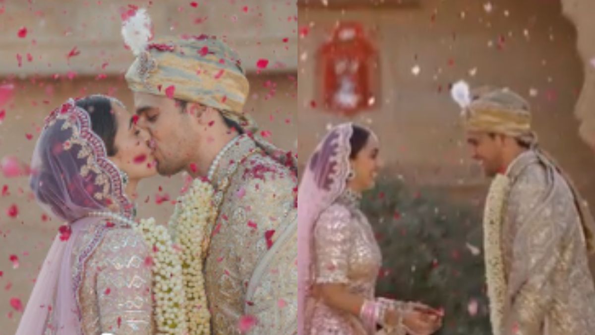 Sidharth Malhotra, Kiara Advani Drop Breathtaking Wedding Video; Seal Deal With A Kiss