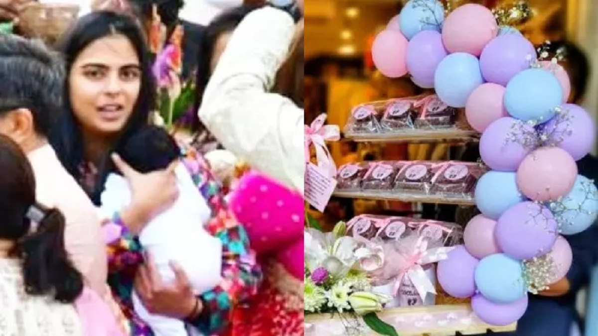Isha Ambani Receives A Huge Hamper After The Arrival Of Her Twins; Checkout Pics!
