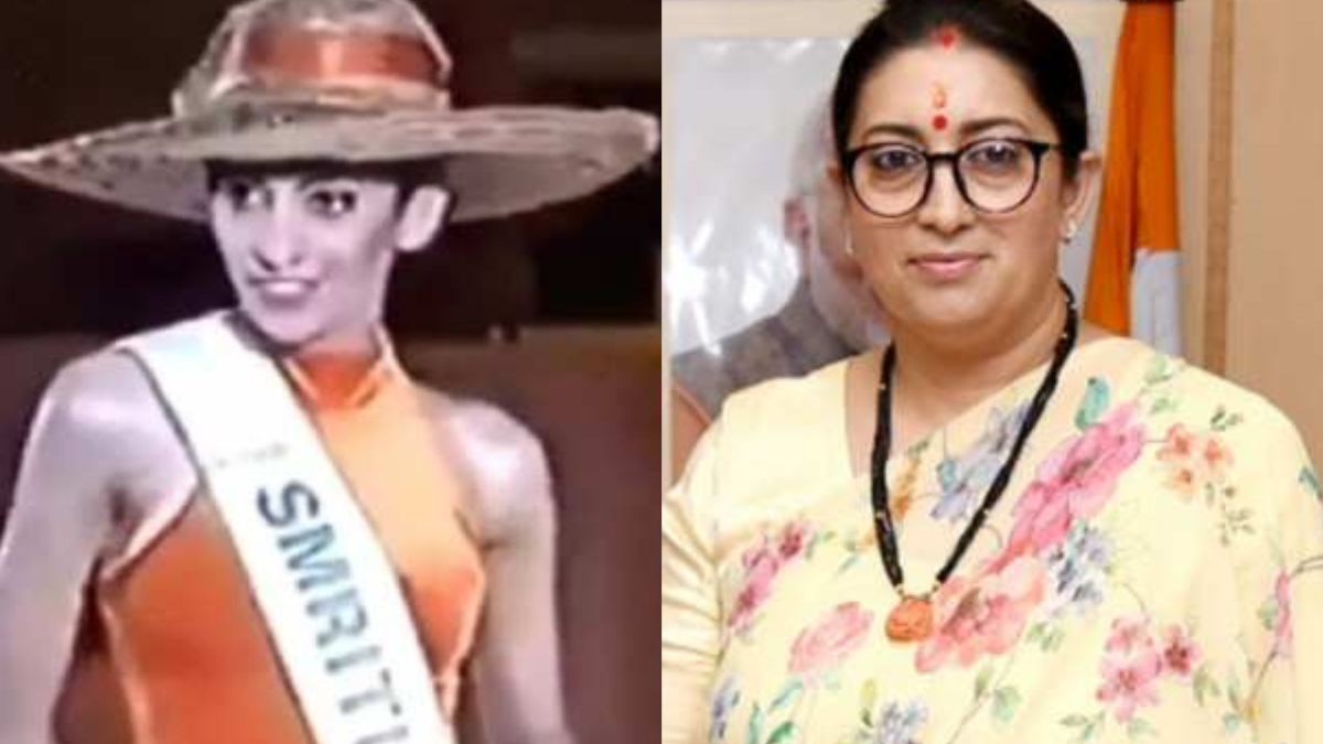 Smriti Irani’s 25 Year Old Video Of Walking On Ramp Of ‘Miss India Finals’ Go Viral: Checkout!