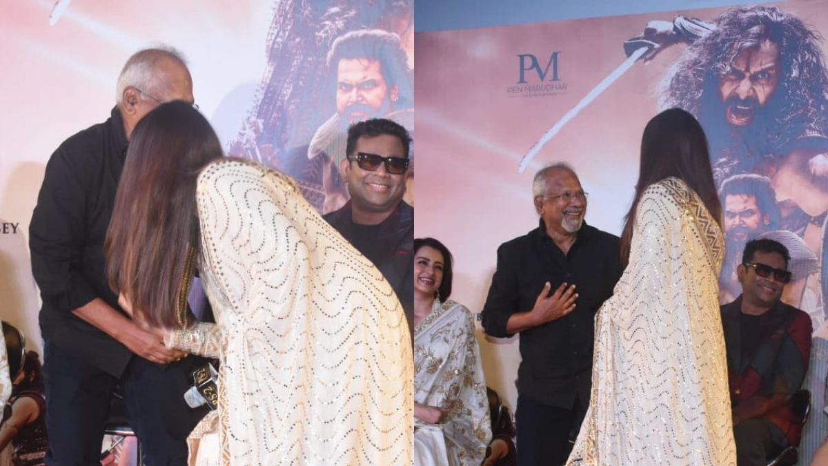 Emotional Aishwarya Rai Falls On Mani Ratnam’s Feet After He Reveals Why She Is Perfect for PS2; Watch
