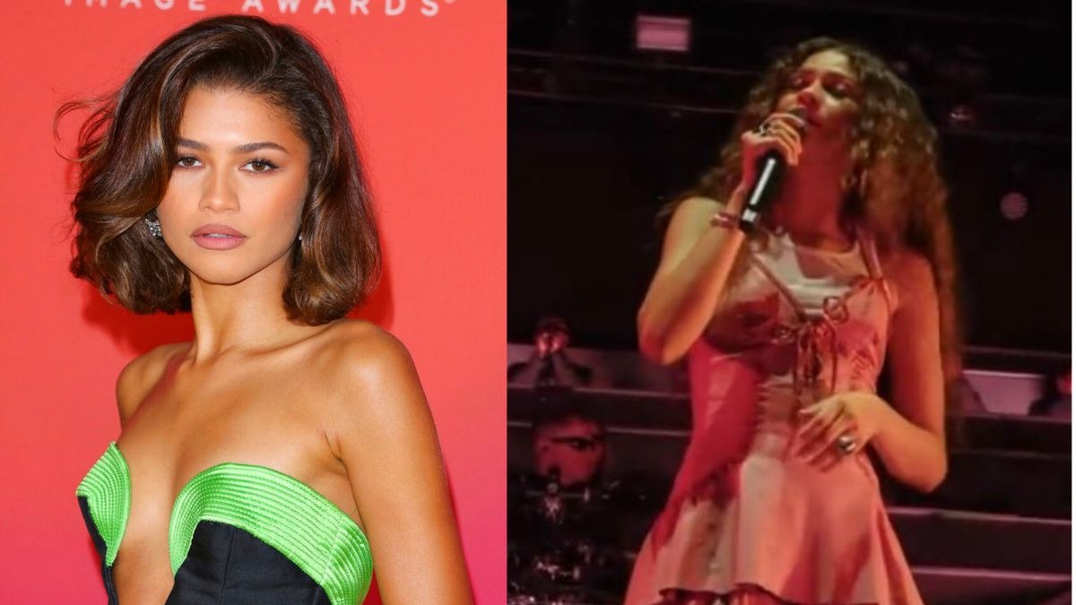 Zendaya Surprises Fans Making Her First Appearance In 7 Years, Joining Labrinth Onstage At Coachella 2023!