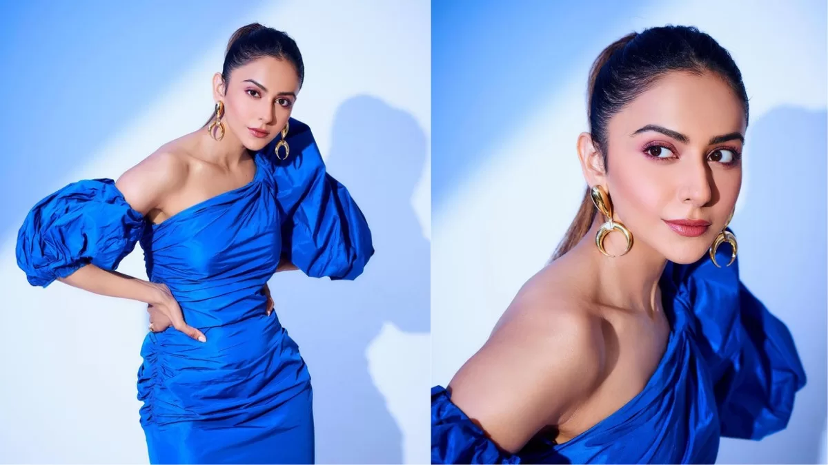 Fashion Inspiration: Rakul Preet Singh’s Chic Electric Blue Mini Dress Beats Our Monday Blues!