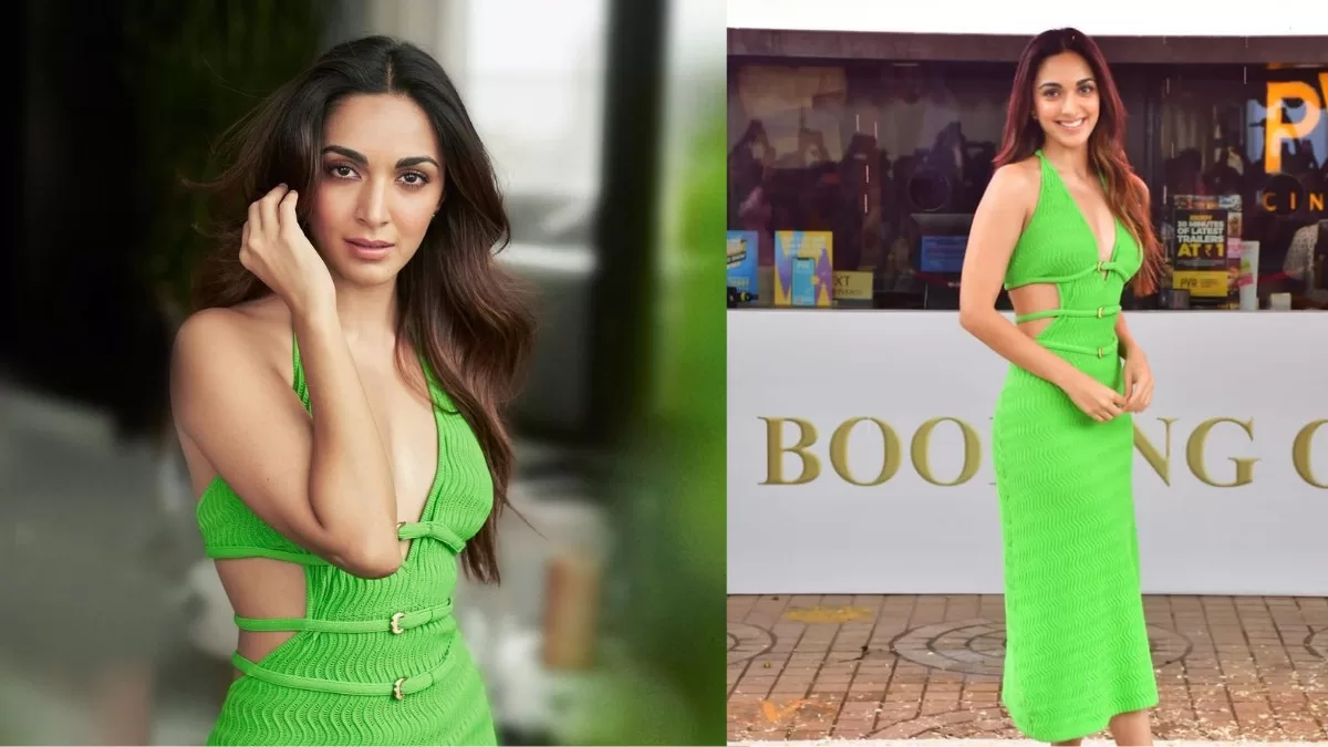Style File: Kiara Advani’s Gorgeous Green Cutout Bodycon Dress Is The Newest Drop For Party Season!
