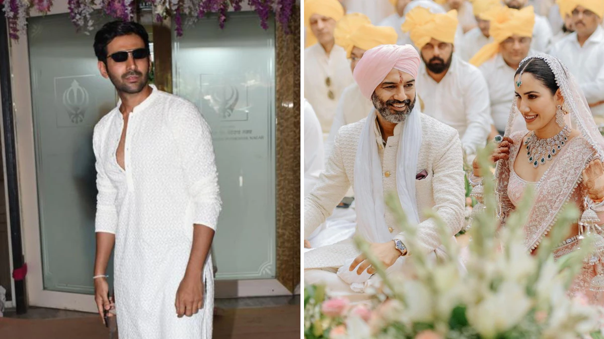 ‘Doodh Wale Bhaiya Vibes’: Netizens Disapprove Kartik Aaryan’s Look At Sonnalli Seygall’s Wedding!