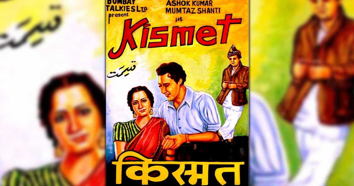 Bollywood Got Its 1st True-Blue Blockbuster Crossing 1 Crore & 5000% Profit At The Box Office With Ashok Kumar’s Kismet In 1943