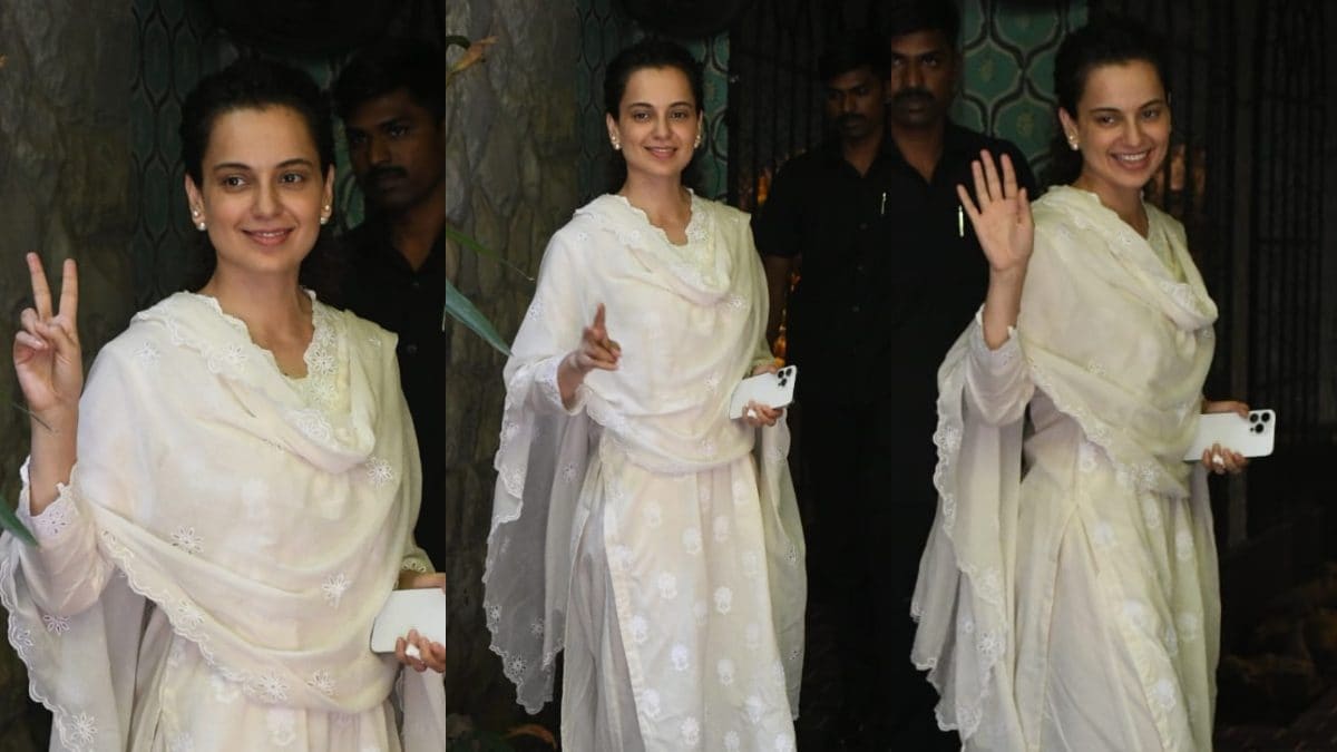 Kangana Ranaut Looks Simple Yet Prettiest In Traditional Avatar, Netizens Call Her ‘Queen’