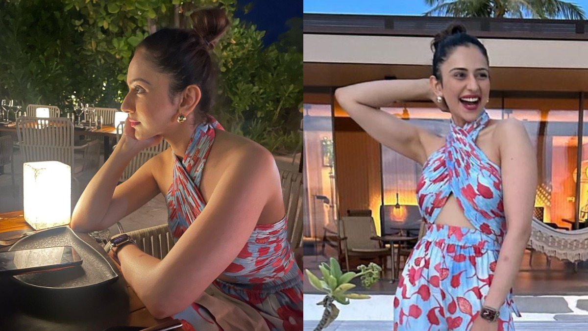 Maldives Style Diaries: Rakul Preet Singh Is Setting Major Beach Fashion Goals In Printed Jumpsuit!