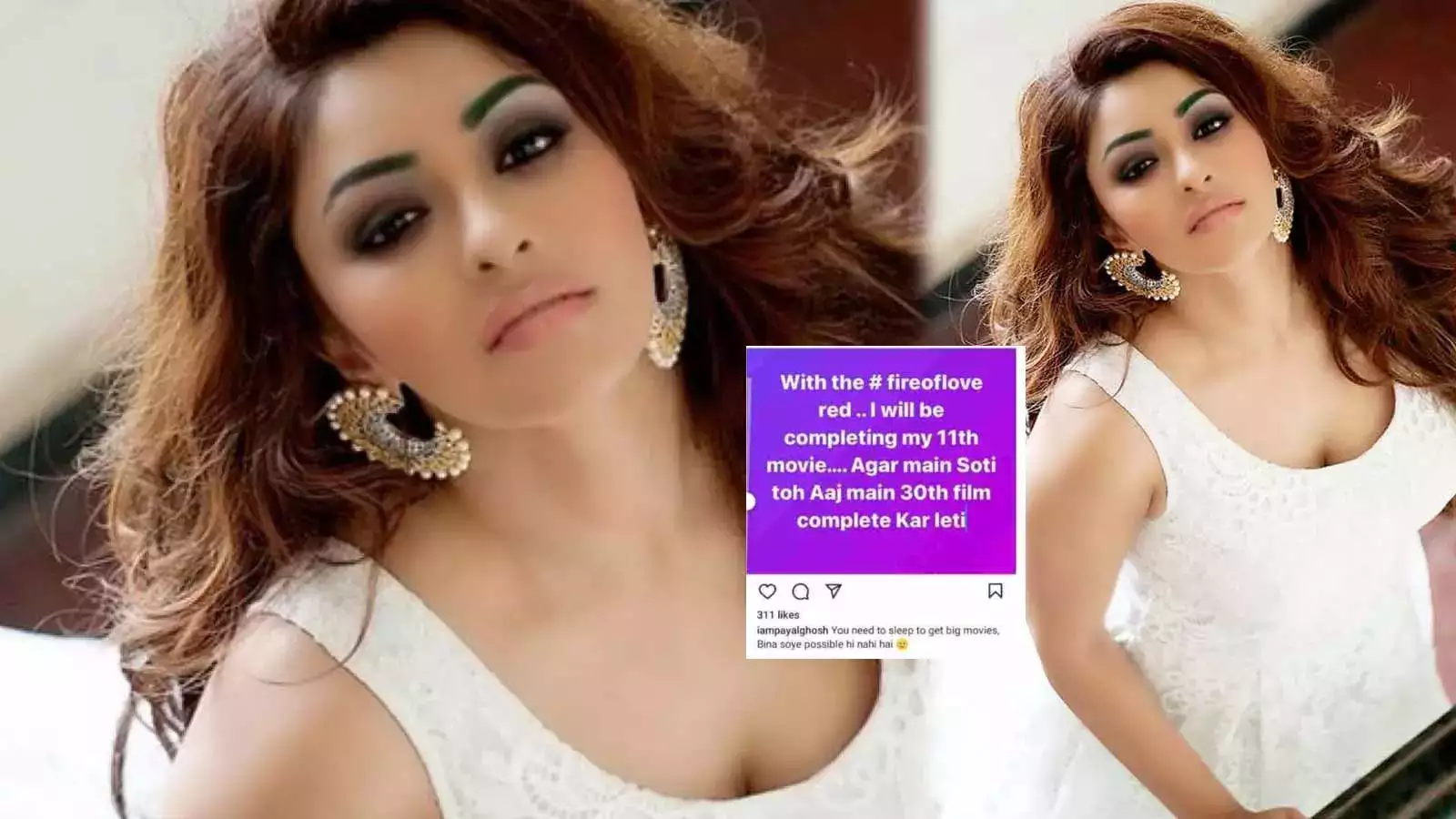 ‘Need to Sleep to Get Movies’: Actress Payal Ghosh Sparks Controversy With Deleted Instagram Post