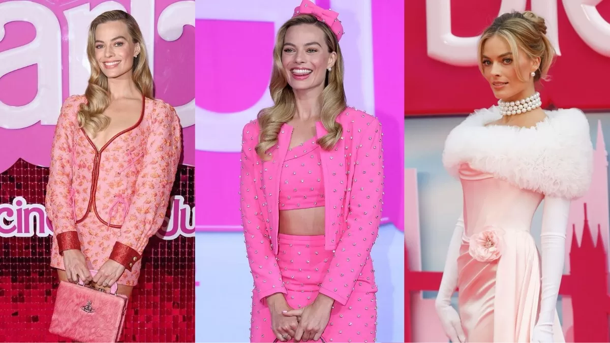 Checkout Margot Robbie’s Iconic Looks From The ‘Barbie’ Press Tour Wardrobe!