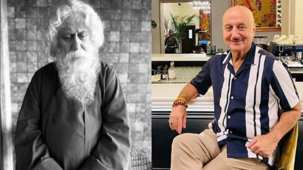 Anupam Kher To Portray Rabindranath Tagore In Untitled Film; Fans Say, ‘You Actually Look Like Him’
