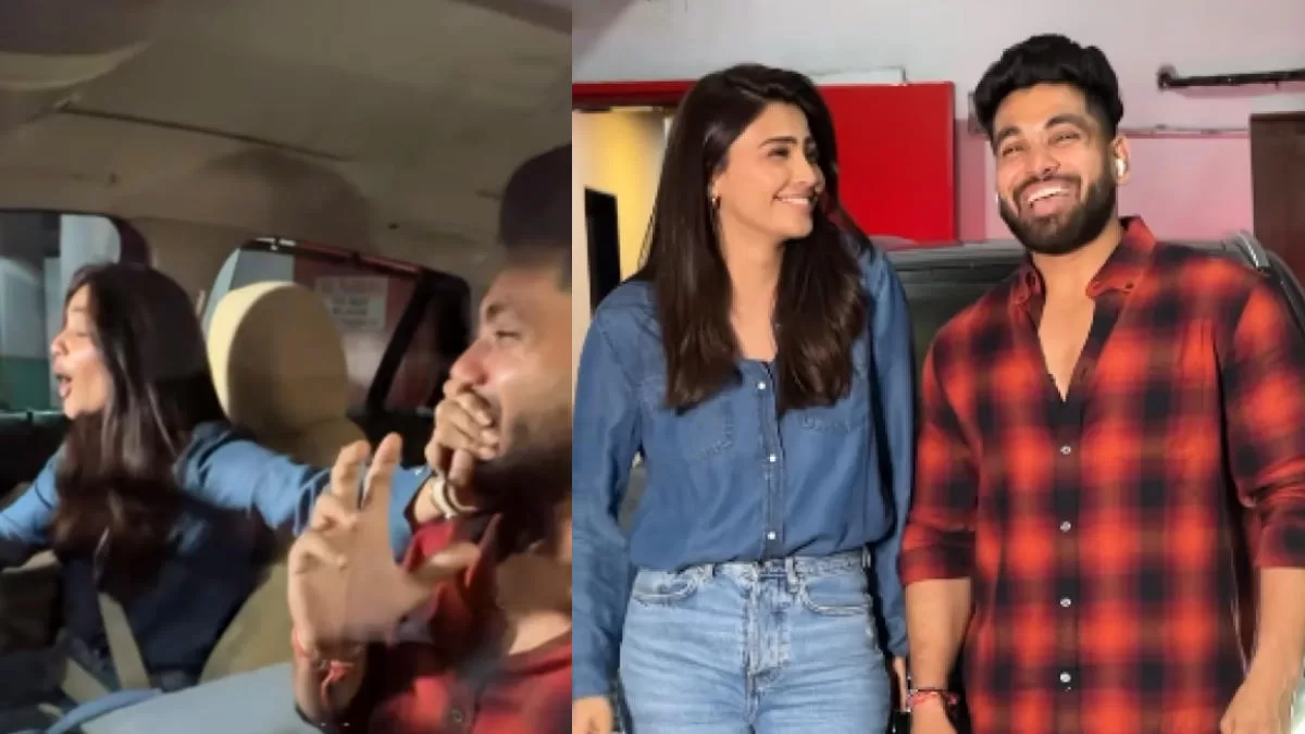 ‘Nimrit Aunty Sadme Mein’: Netizens React As Rumored Couple Shiv Thakare-Daisy Shah Blush At Pap’s ‘Nice Jodi’ Comment!