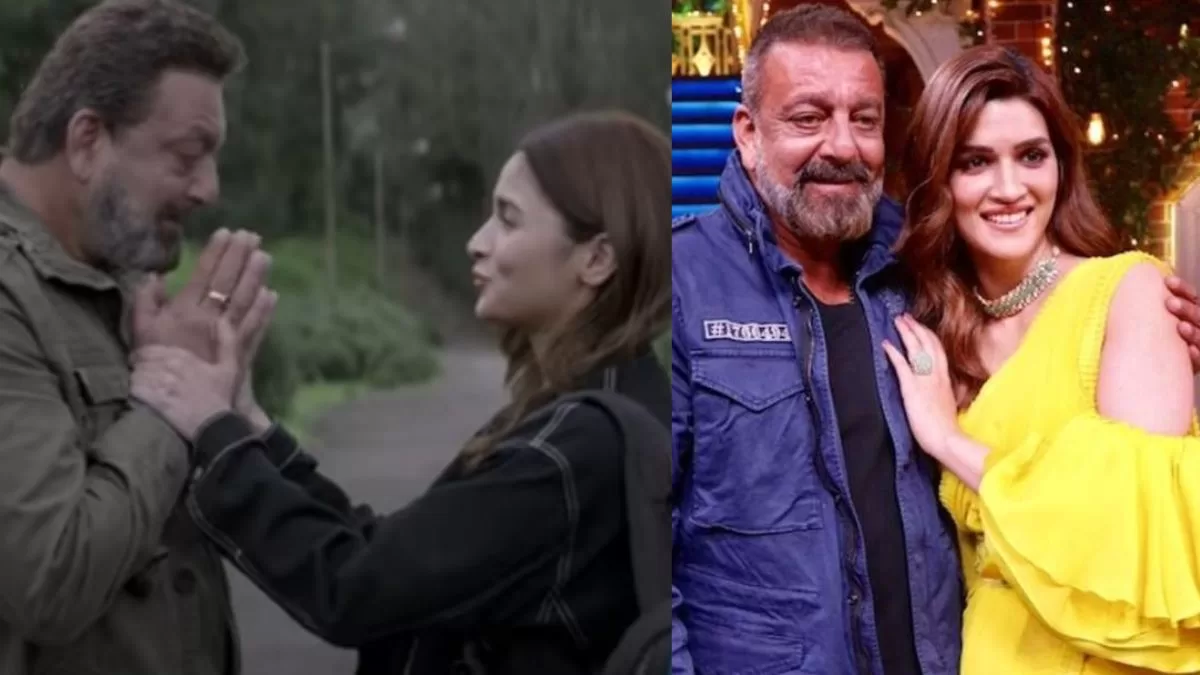 Sanjay Dutt Reveals He Couldn’t Romance Alia Bhatt; Wished To Make Kriti Sanon His GF!