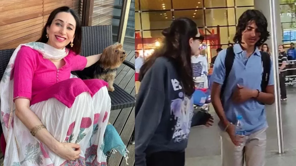 Karishma Kapoor’s Son Denies To Walk With Her At The Airport; Troll Says: ‘Bacha Bezzati Karwa Raha’
