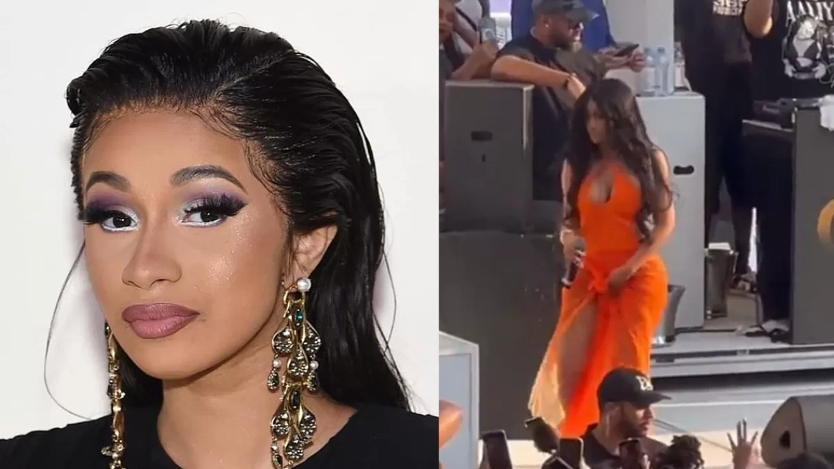Cardi B Angrily Throws Microphone At Fan Who Tossed A Drink At Her During Live Concert; Watch!