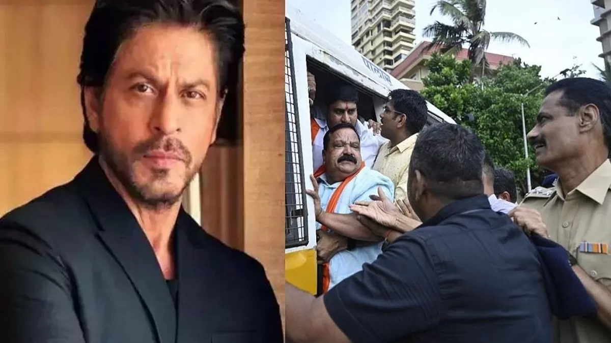 Shah Rukh Khan Faces Backlash and Protests Outside Mannat Over Online Gaming Ad; Deets Inside