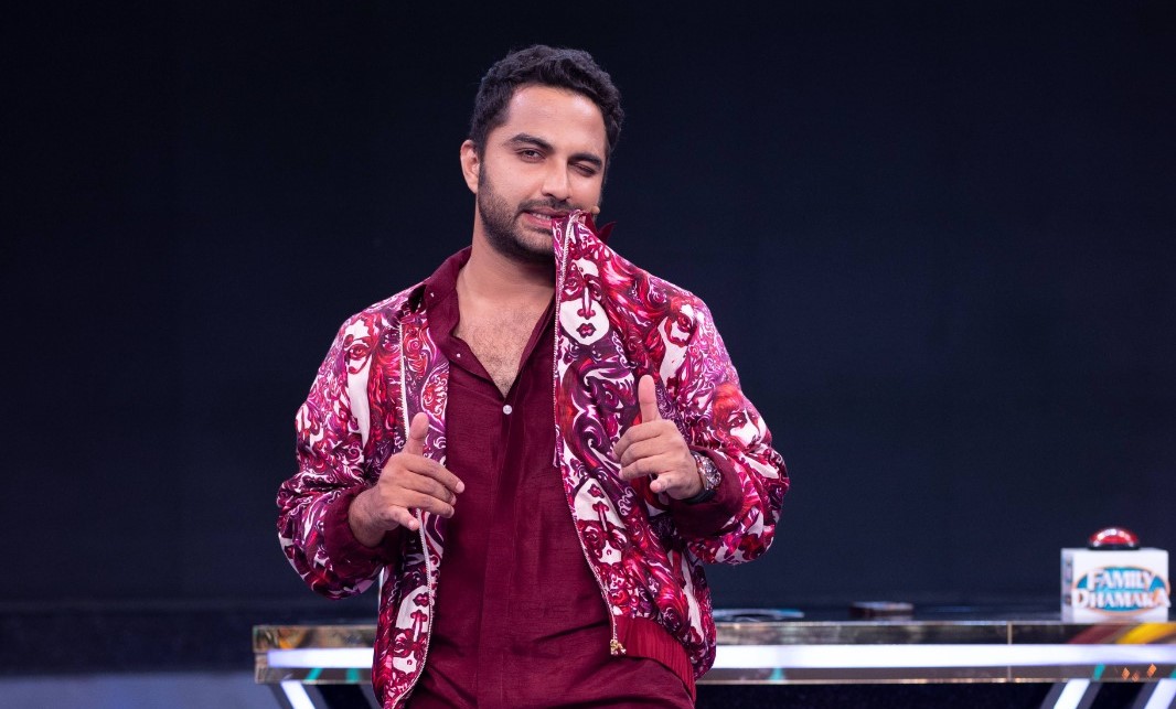 aha unveils the Dhamaka Song for the Family Dhamaka Show hosted by Vishwak Sen