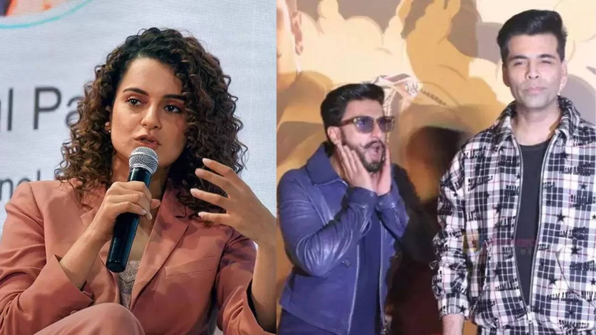 Kangana Ranaut Calls Ranveer Singh ‘Cartoon’; Asks Him To ‘Stop Being Influenced By Karan Johar’