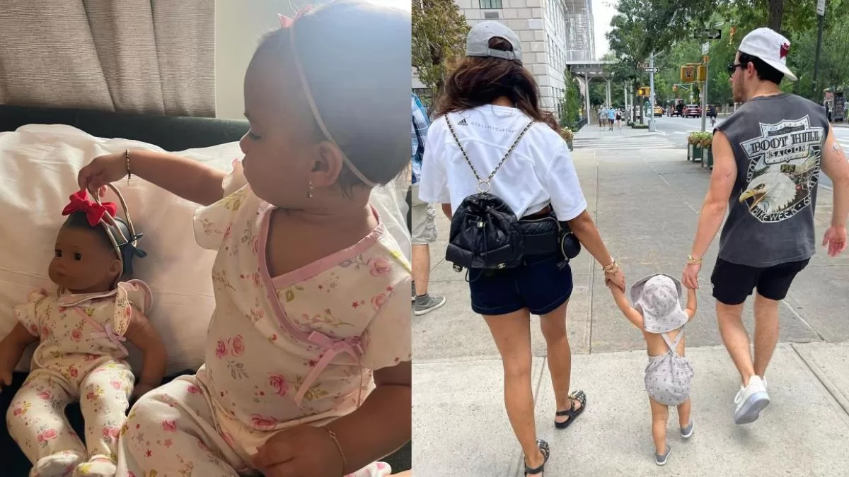 Priyanka Chopra’s Baby Girl, Malti Styles Her Doll In Twinning Outfit; Delightful Glimpses Await!