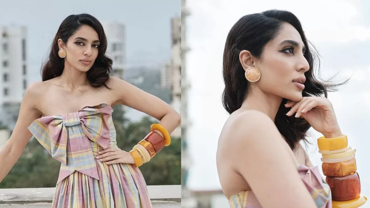 Fashion Alert: Sobhita Dhulipala Adds A Touch Of Glam In A Pastel-Hued Strapless Bow Dress!