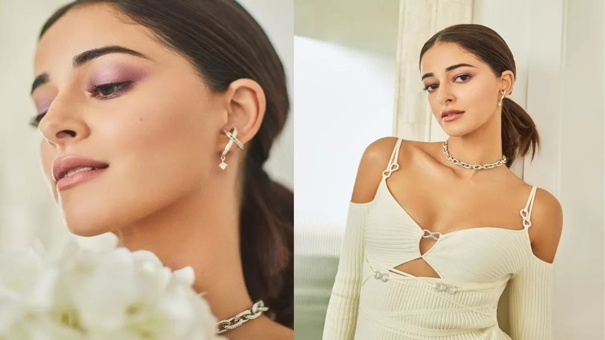 Style Hunter: Ananya Panday Kickstarts The Week On A Stylish Note In A Ribbed Mini Cut-Out Dress!